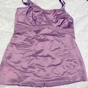 Ruby Ribbon Lace Full Support Cami